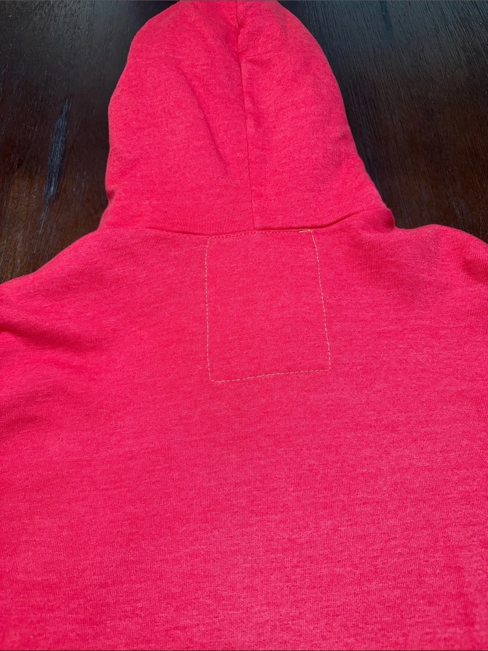 Aviator Nation Heather Red Zip Hoodie with Rainbow Sleeve Logo XL - Picture 6 of 6